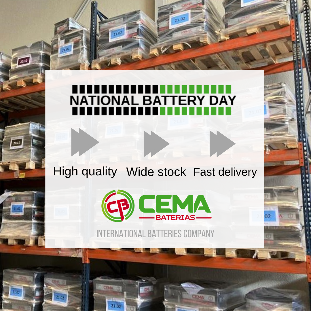 #NationalBatteryDay