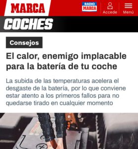 CEMA Baterías es protagonista en MARCA