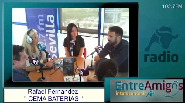 Entrevista a CEMA Baterías en Radio Intereconomía Sevilla