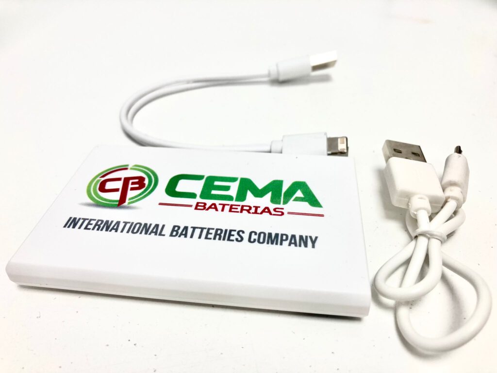 baterías externas CEMA Baterías