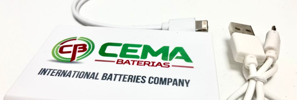 baterías externas CEMA Baterías