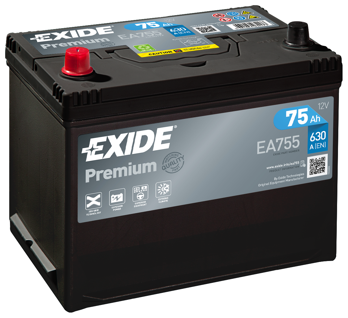 079RE EXIDE EC440 ContiClassic Batterie 12V 44Ah 360A B13 Bleiakkumulator