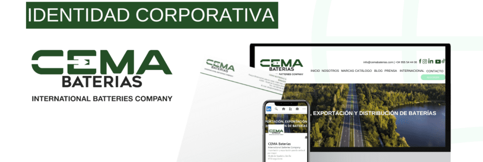 CEMA Baterías renueva su identidad corporativa