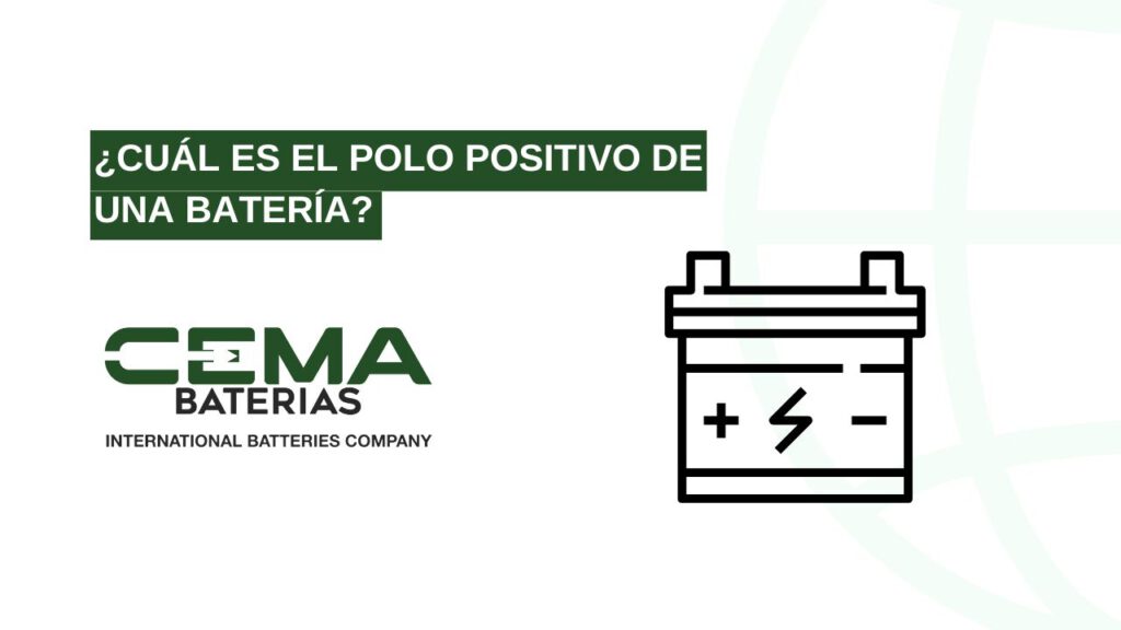 polo positivo de una batería