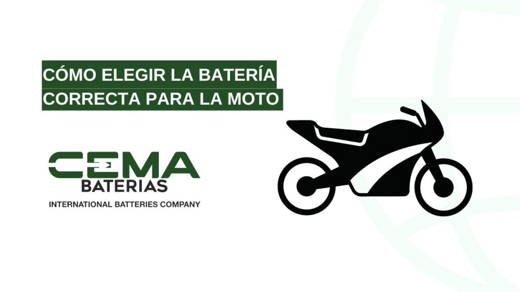 cómo elegir la batería correcta para moto