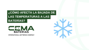 cómo afecta la bajada de las temperaturas o el frío a las baterías