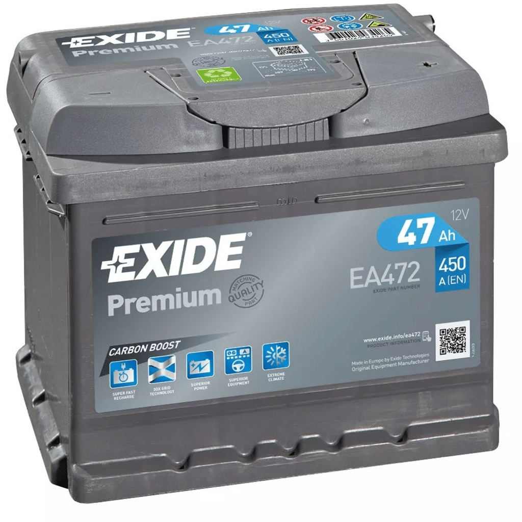 Autobatterie Exide EA770 12V 77Ah 760A Starterbatterie