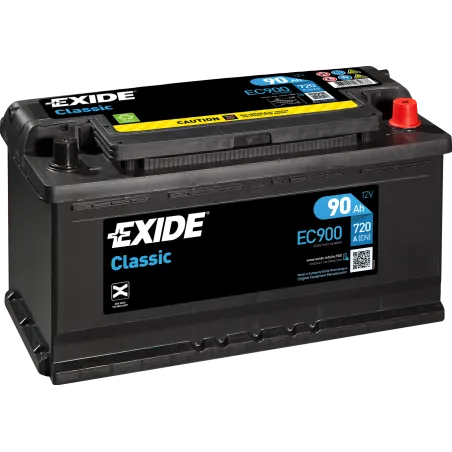 Exide EA900 Premium Carbon Boost Autobatterie 12V 90Ah 720A : :  Auto & Motorrad