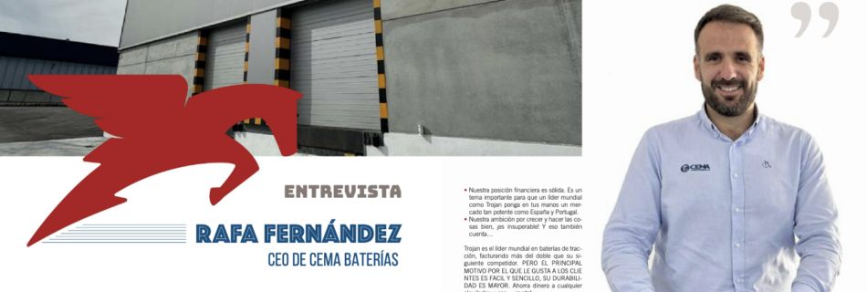CEMA Baterías, portada revista Movicarga