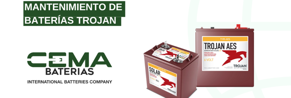 mantenimiento de baterias trojan
