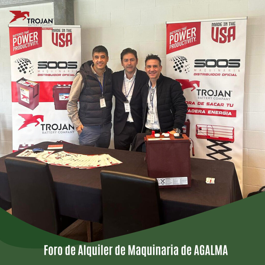 CEMA Baterías, presente en el Foro de Alquiler de Maquinaria de AGALMA
