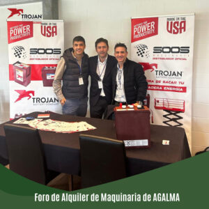 CEMA Baterías, presente en el Foro de Alquiler de Maquinaria de AGALMA