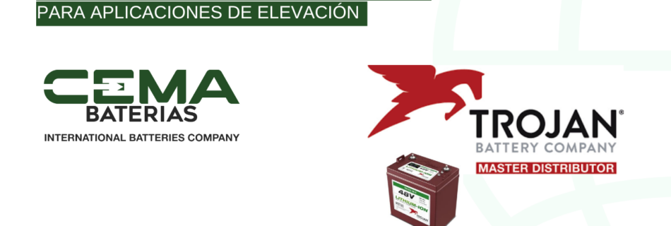5 razones para elegir baterías Trojan para aplicaciones de elevación