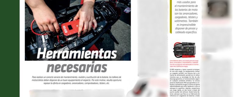 CEMA Baterías, en el especial Accesorios para Baterías de Mototaller