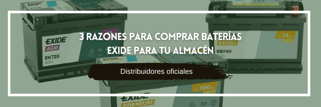 3 razones para comprar baterías exide para tu almacén