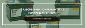 3 razones para comprar baterías exide para tu almacén