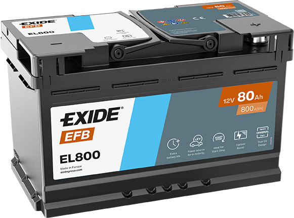 batería Exide EL800