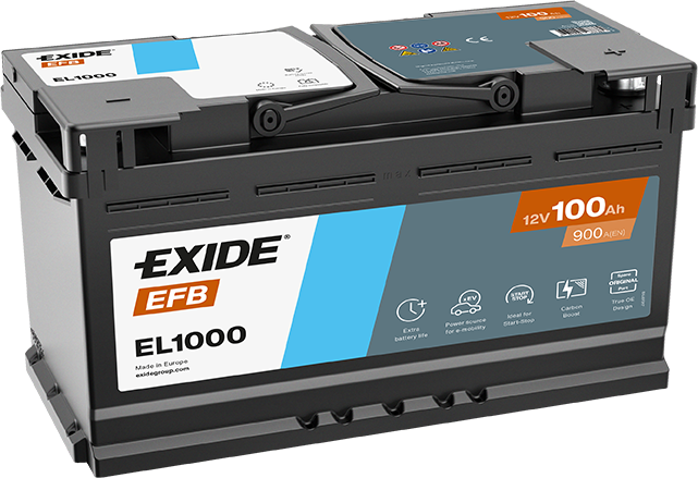 batería exide EL1000