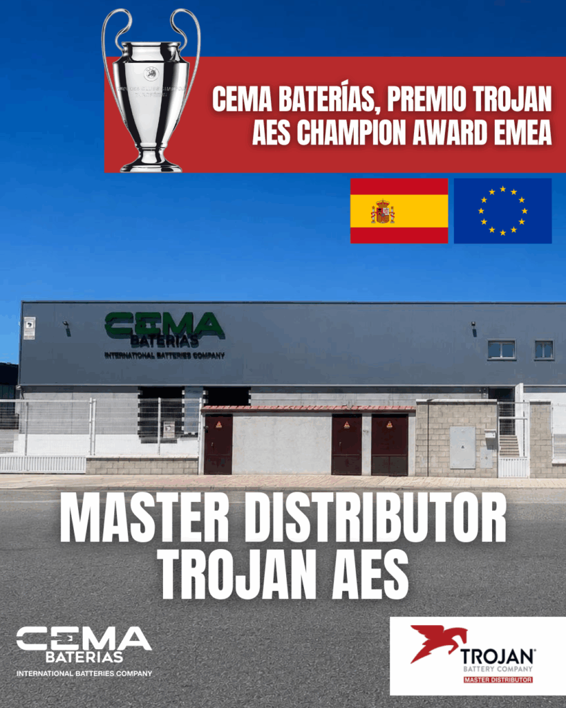 cema baterías, premio trojan
